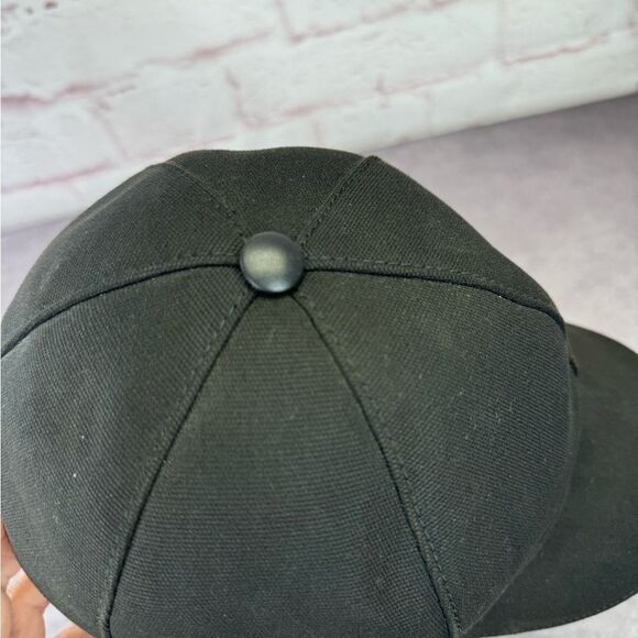 Authentic Gucci Gg Interlocking Web Logo Black Baseball Cap Hat - Picture 4 of 13